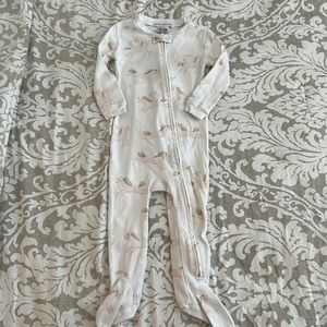 Gently Used Pottery Barn Kids Zipper Footed Unicorn Pajamas Sz 12-18mo